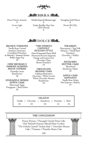 Tavolena Dessert